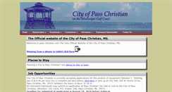 Desktop Screenshot of pass-christian.com